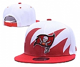 Buccaneers Team Logo White Red Adjustable Hat GS,baseball caps,new era cap wholesale,wholesale hats